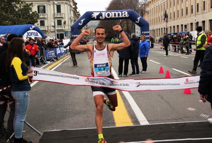 Luca Stagno vincitore Mezza Maratona di Messina 2019