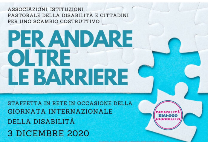 PER ANDARE OLTRE LE BARRIERE - 3 dic. giorn. mond. disabilità