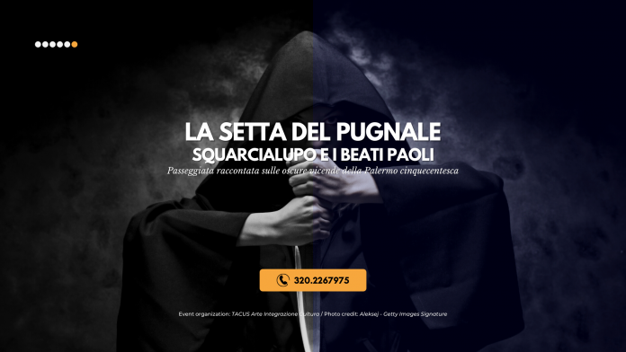 la setta del pugnale, locandina evento tacus