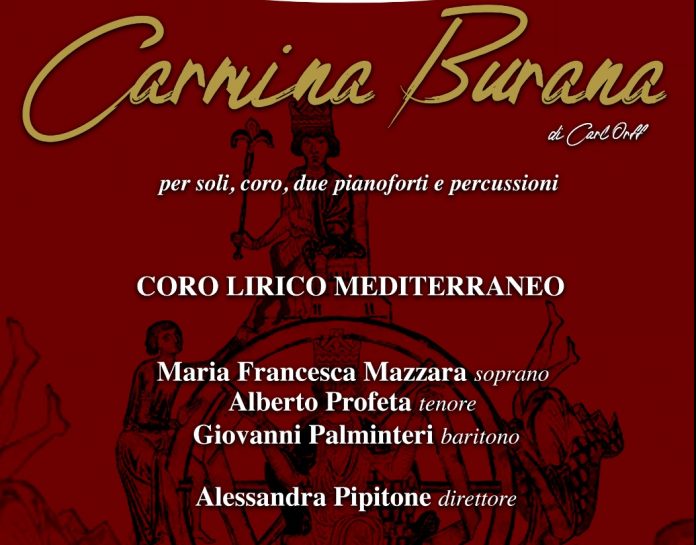 locandina carmina burana