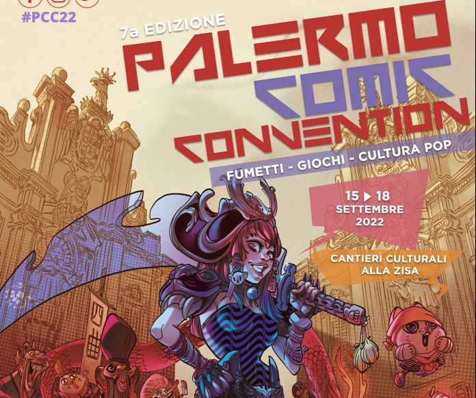 palermo comic convention locandina