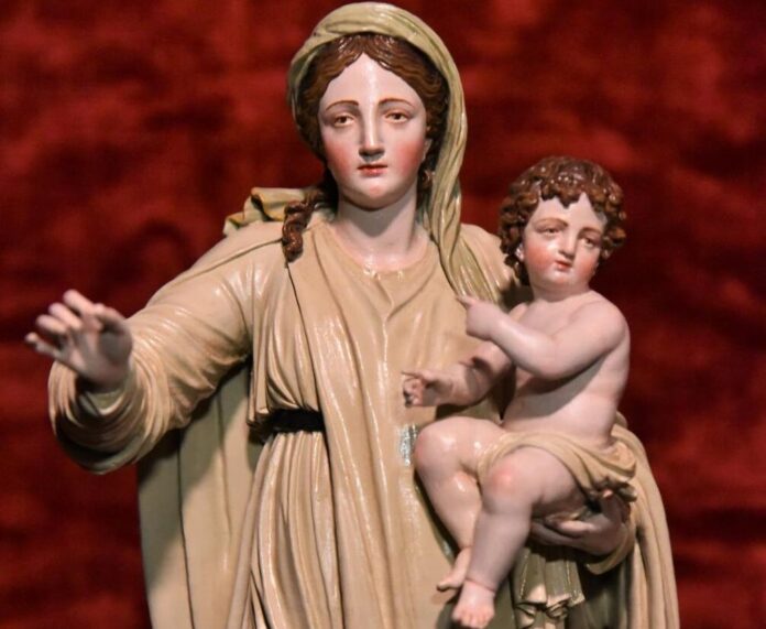 simulacro madonna della mercede al capo