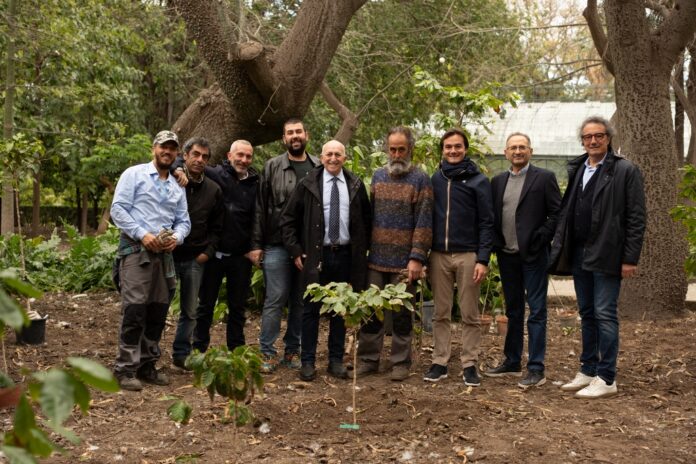 Team Morettino e Orto botanico di palermo