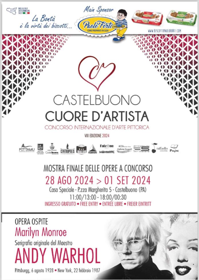 Locandina Castelbuono Cuore d'Artista