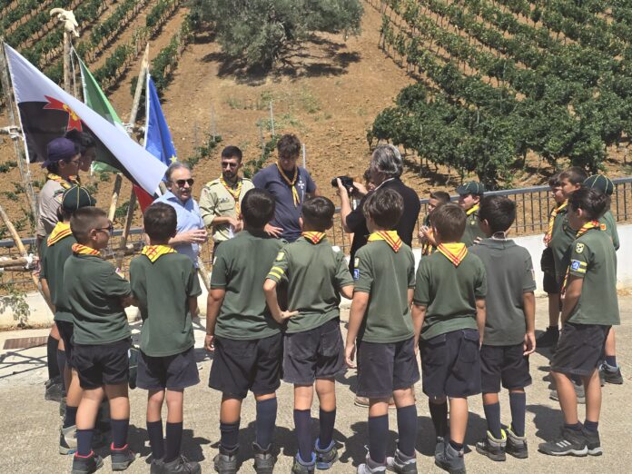 San Giuseppe Jato, campo scout nel Giardino della memoria